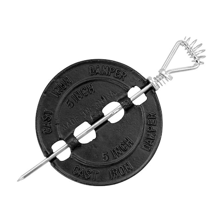 Imperial Mfg Imperial 5 in. D Cast Iron Damper BM0050A